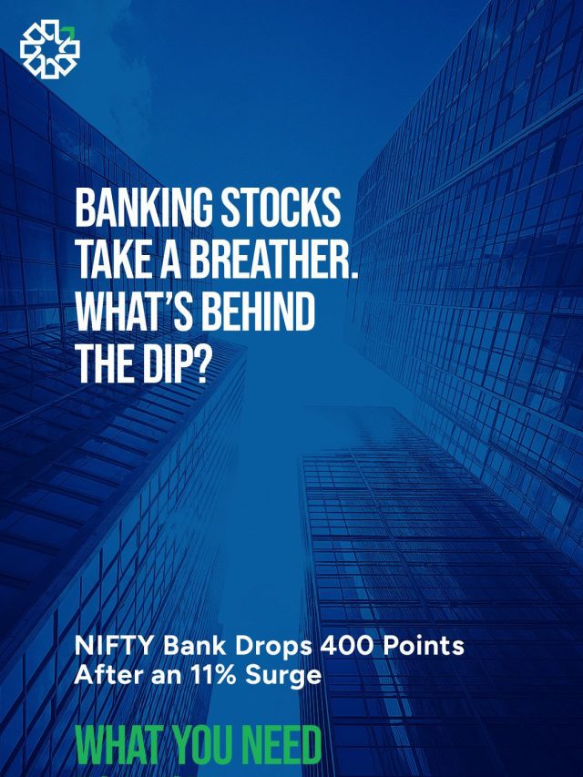 NIFTY Bank Drops 400 Points After an 11% Surge