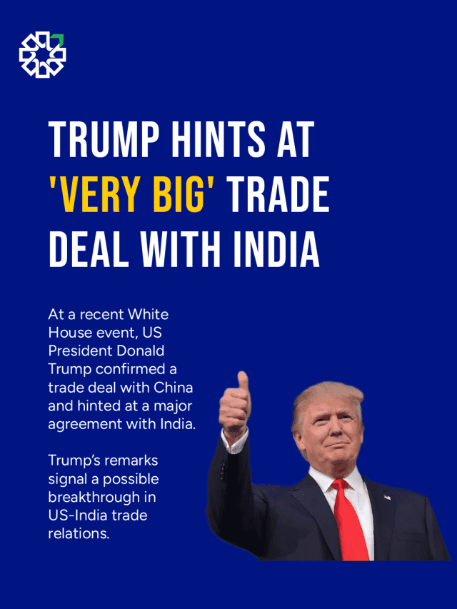 Trump Hints at 'Very Big' Trade Deal With India_1
