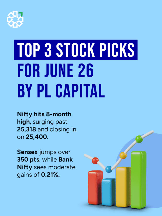 Top 3 Stock Picks for June 26 | By PL Capital